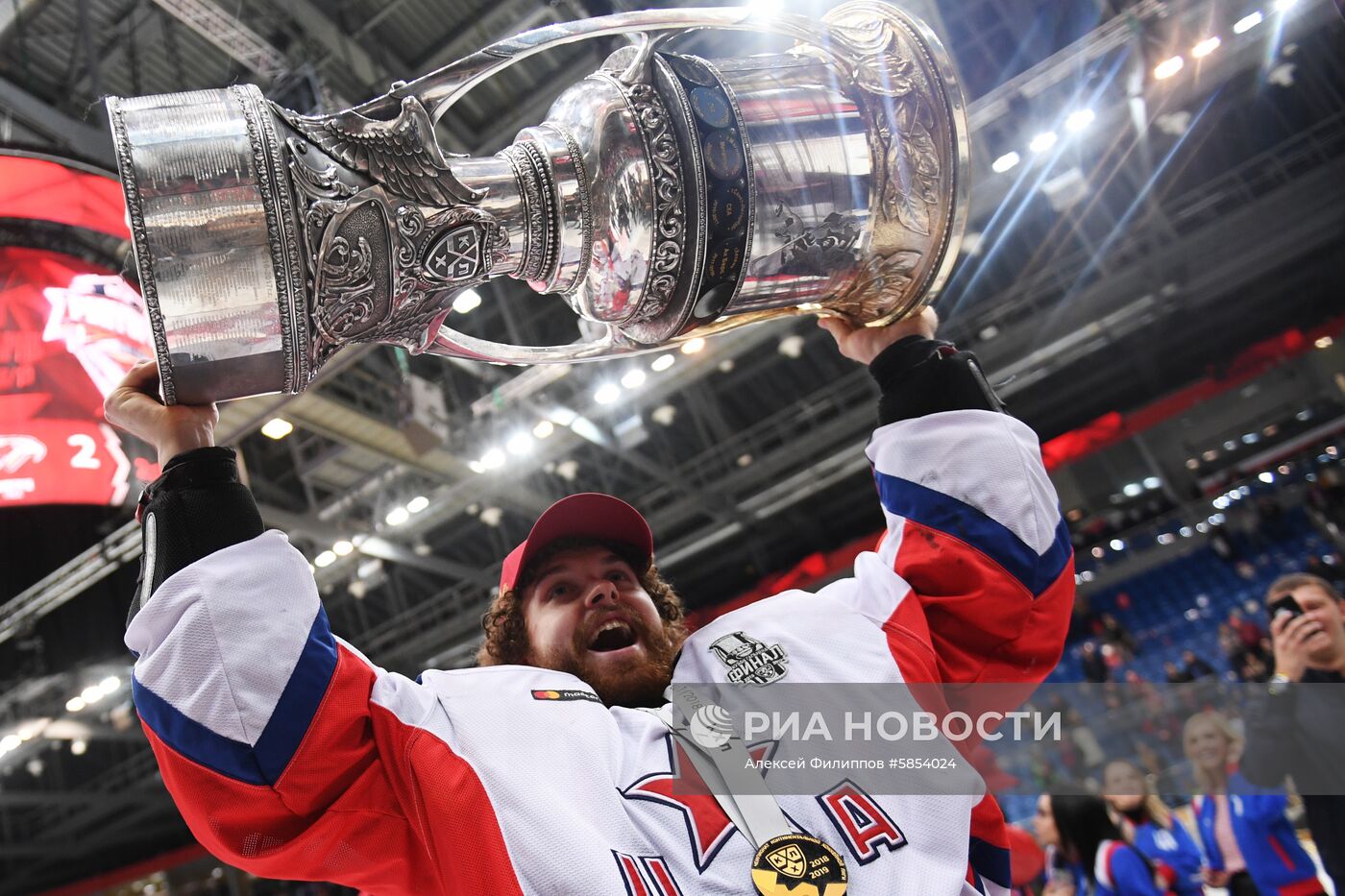 Хоккей. КХЛ. Матч "Авангард" - ЦСКА