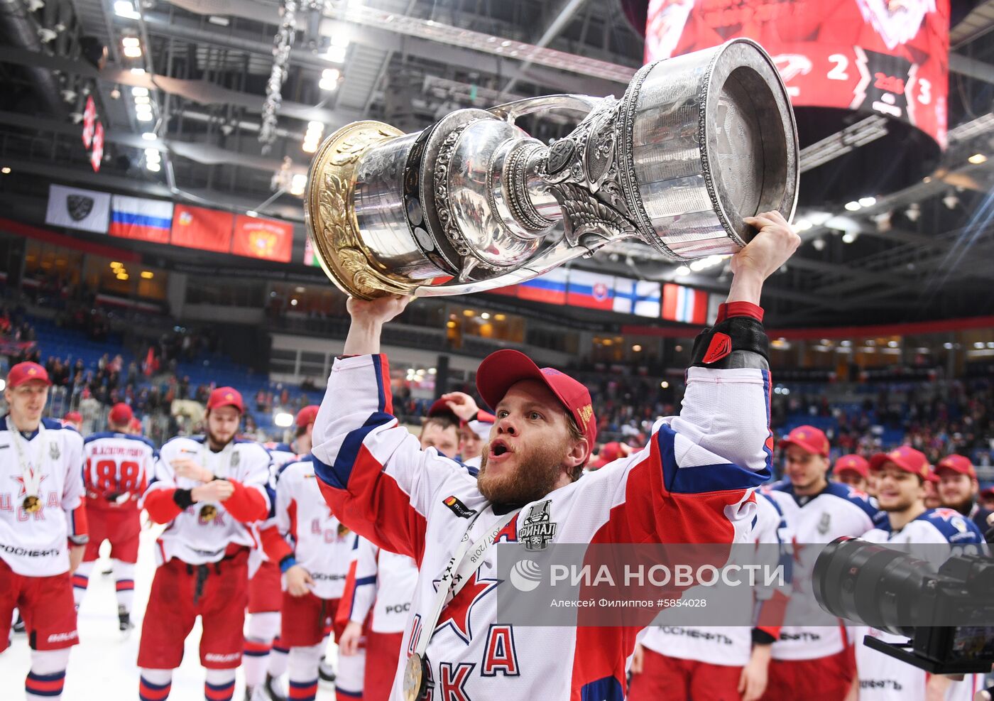 Хоккей. КХЛ. Матч "Авангард" - ЦСКА