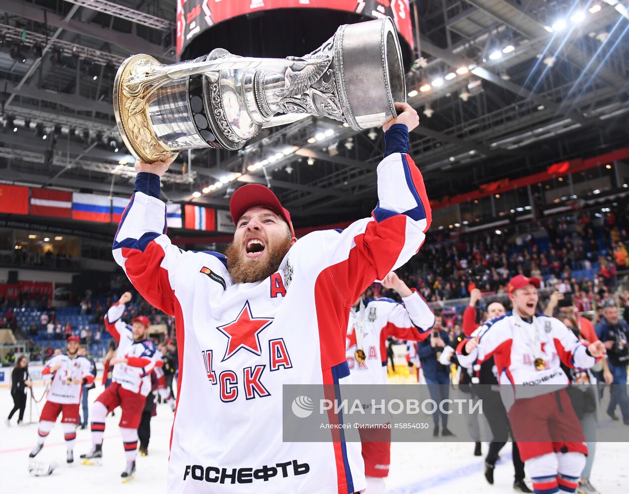 Хоккей. КХЛ. Матч "Авангард" - ЦСКА