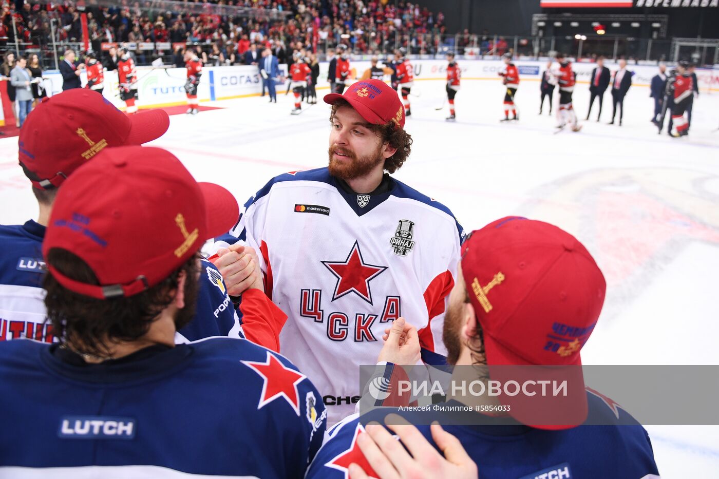 Хоккей. КХЛ. Матч "Авангард" - ЦСКА