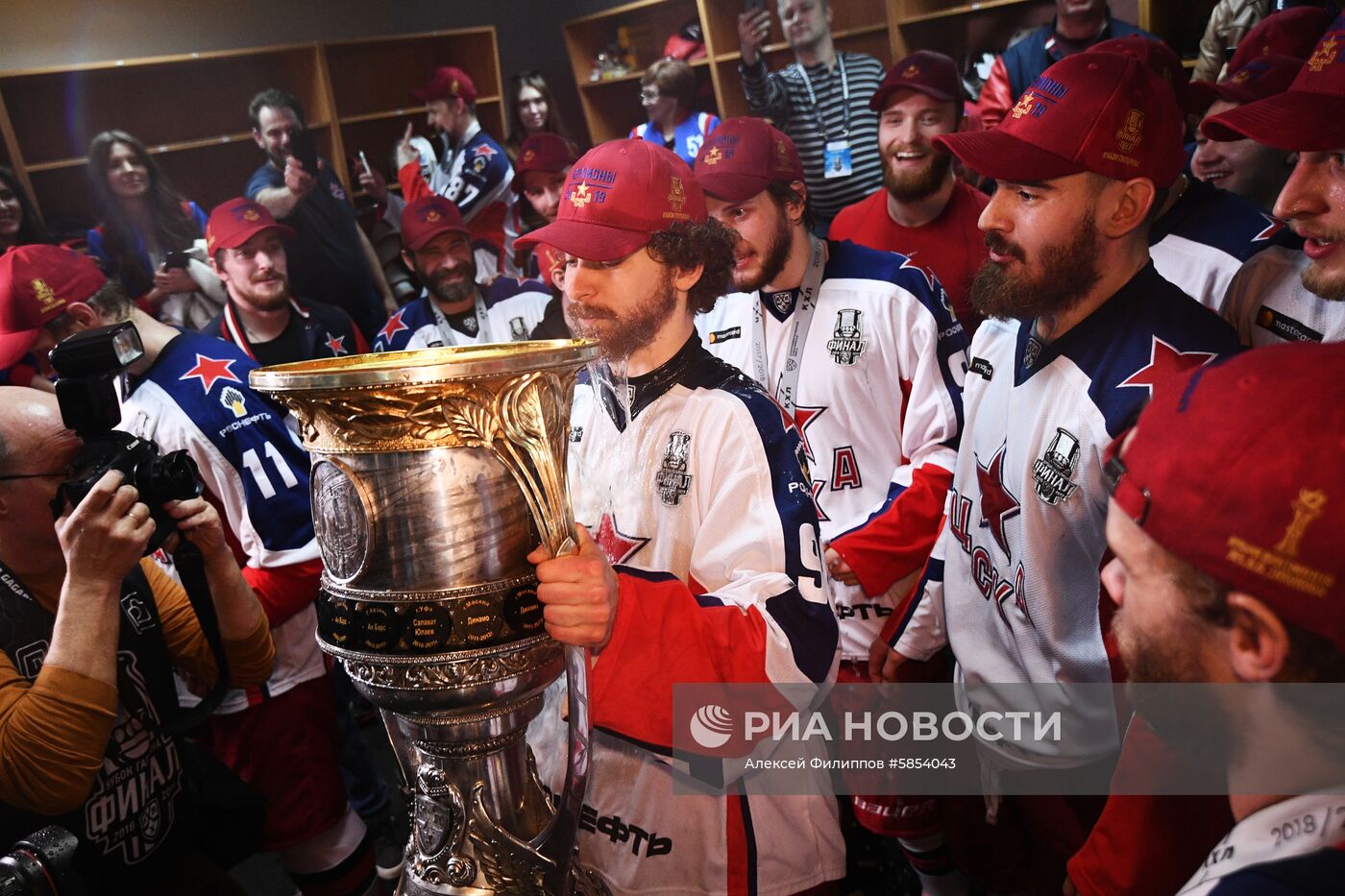 Хоккей. КХЛ. Матч "Авангард" - ЦСКА