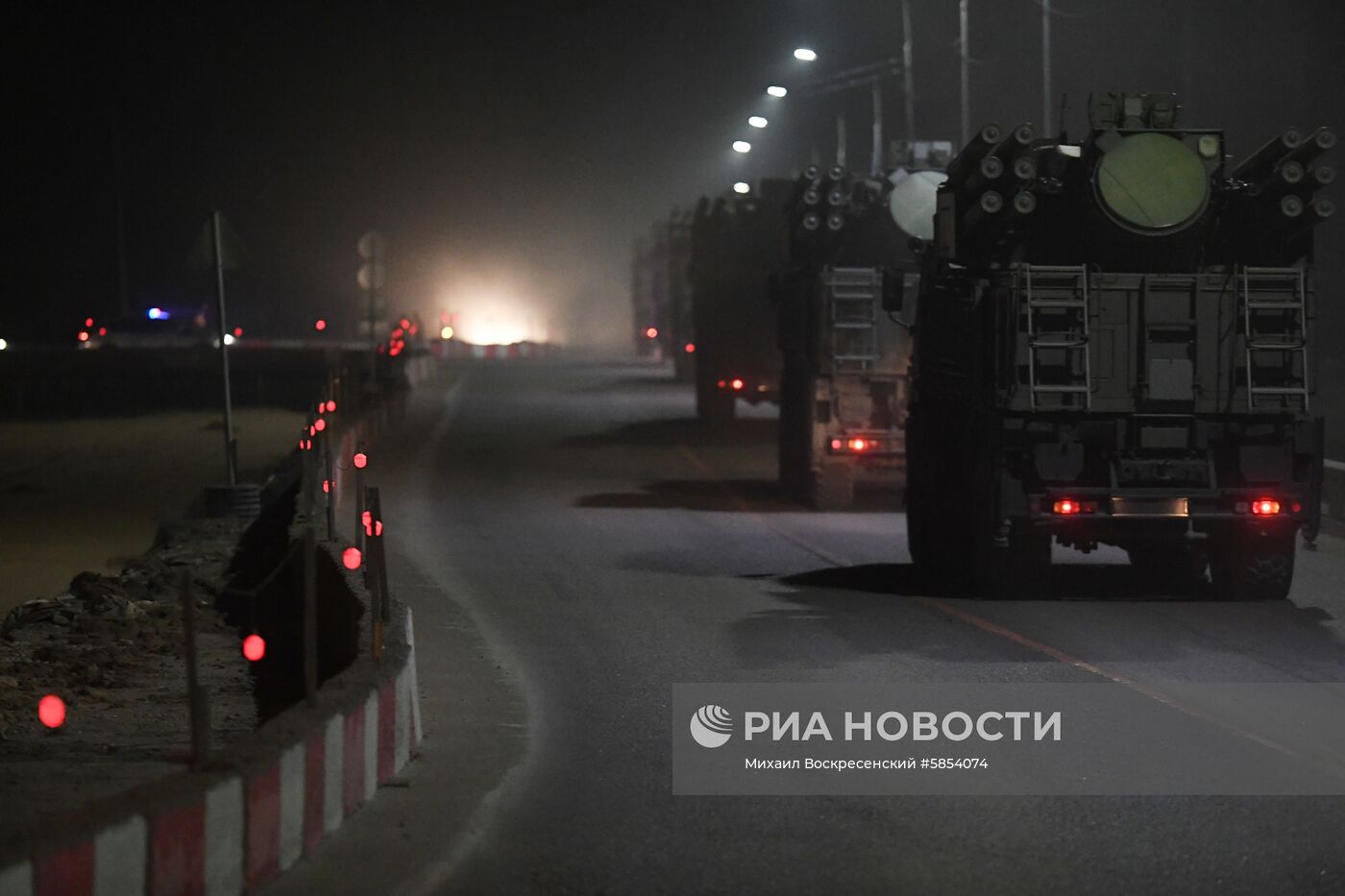 Передислокация военной техники в Москву для участия в параде Победы