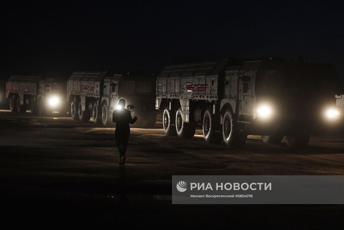 Передислокация военной техники в Москву для участия в параде Победы