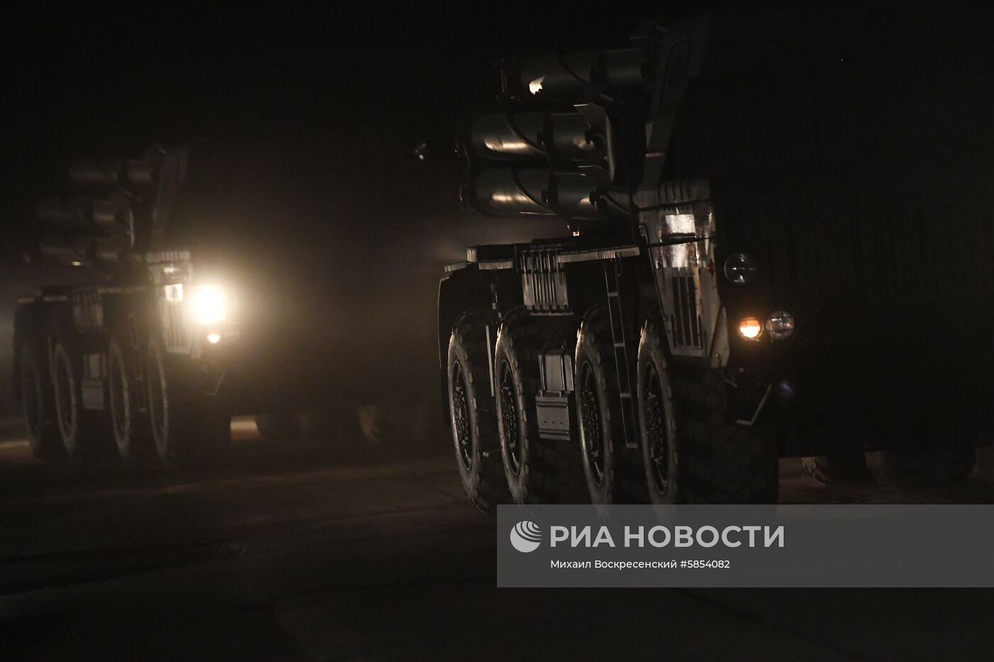 Передислокация военной техники в Москву для участия в параде Победы