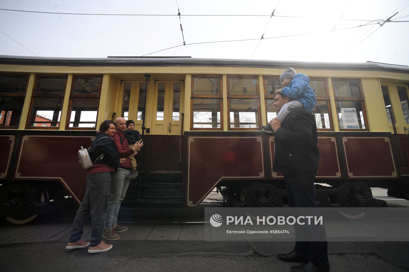 Парад трамваев в Москве