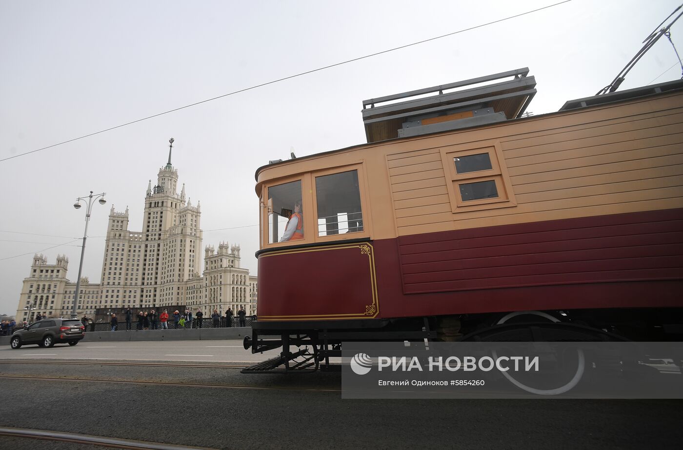 Парад трамваев в Москве