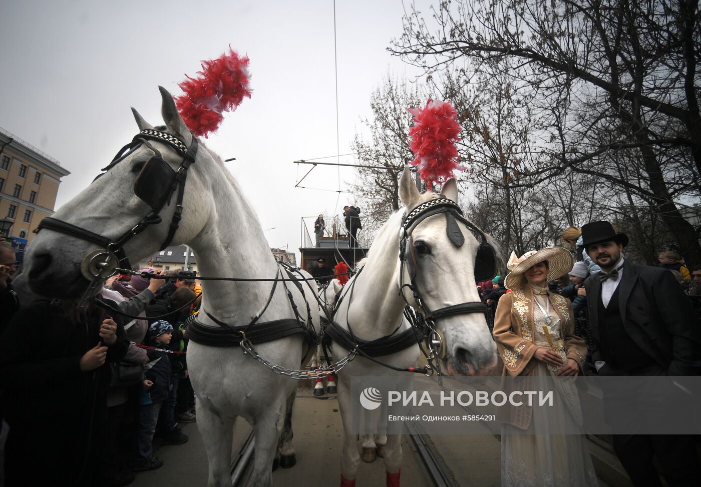 Парад трамваев в Москве