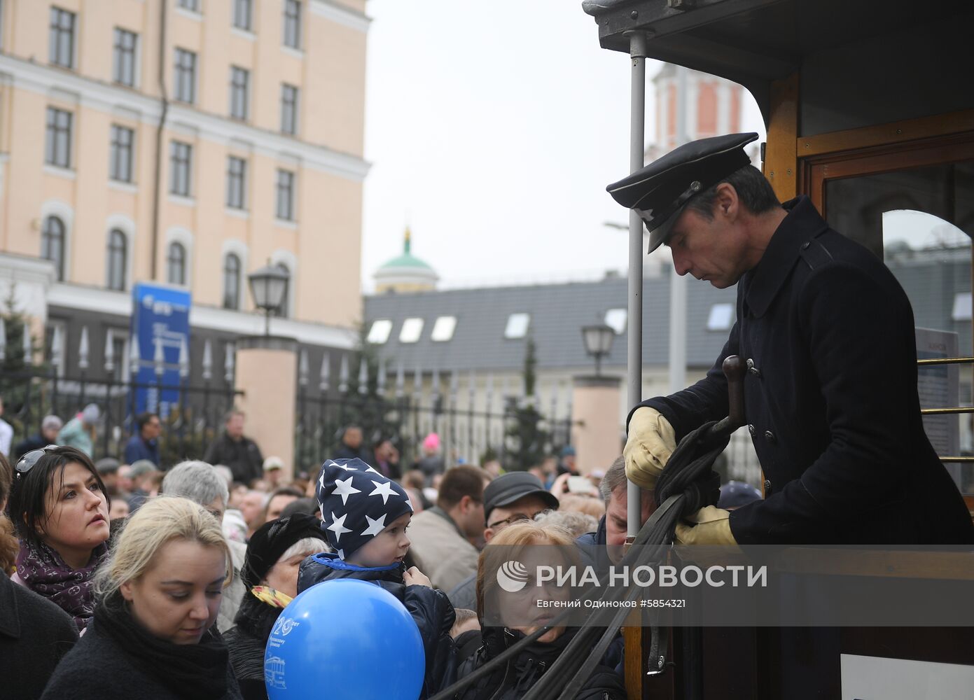 Парад трамваев в Москве