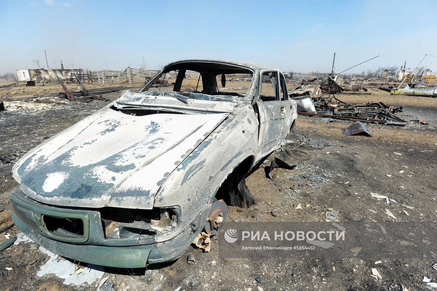 Последствия пожаров в Забайкальском крае