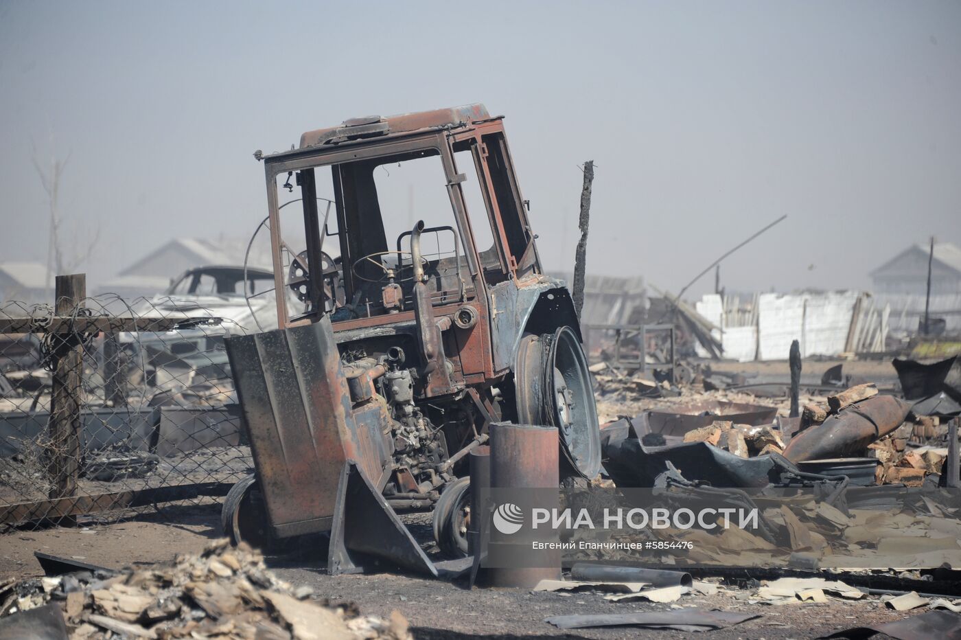 Последствия пожаров в Забайкальском крае