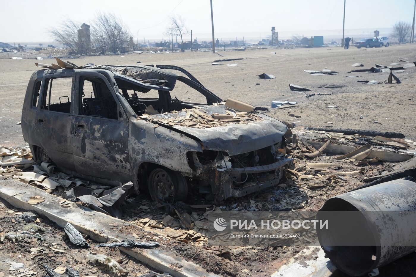 Последствия пожаров в Забайкальском крае