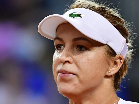 Теннис. Кубок Федерации. Матч Россия - Италия. Первый день