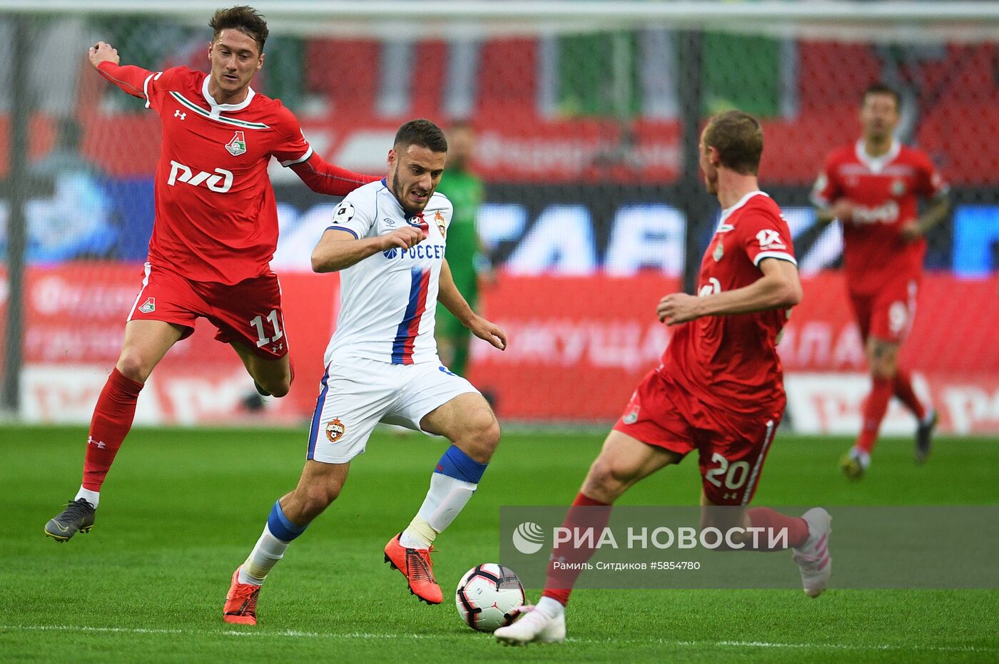 Футбол. РПЛ. Матч "Локомотив" - ЦСКА