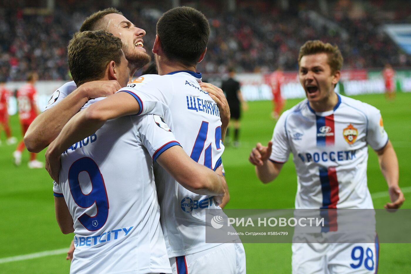 Футбол. РПЛ. Матч "Локомотив" - ЦСКА