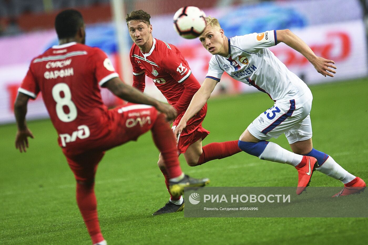 Футбол. РПЛ. Матч "Локомотив" - ЦСКА