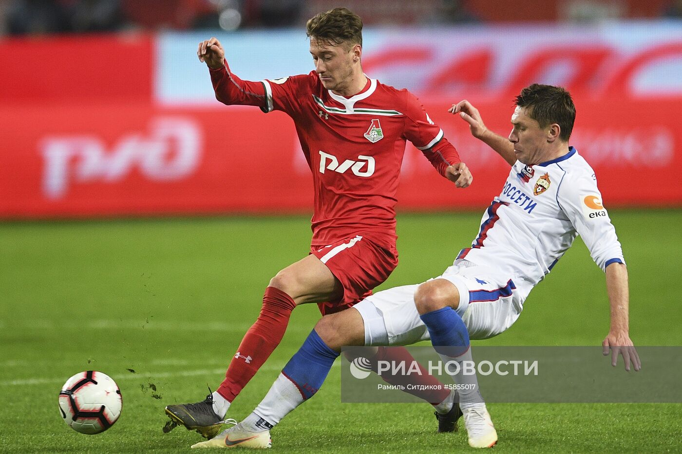 Футбол. РПЛ. Матч "Локомотив" - ЦСКА