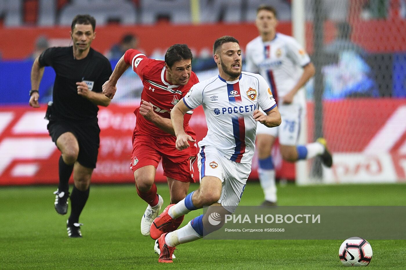 Футбол. РПЛ. Матч "Локомотив" - ЦСКА