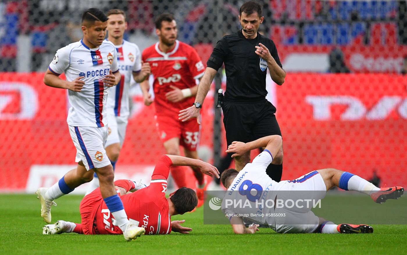 Футбол. РПЛ. Матч "Локомотив" - ЦСКА