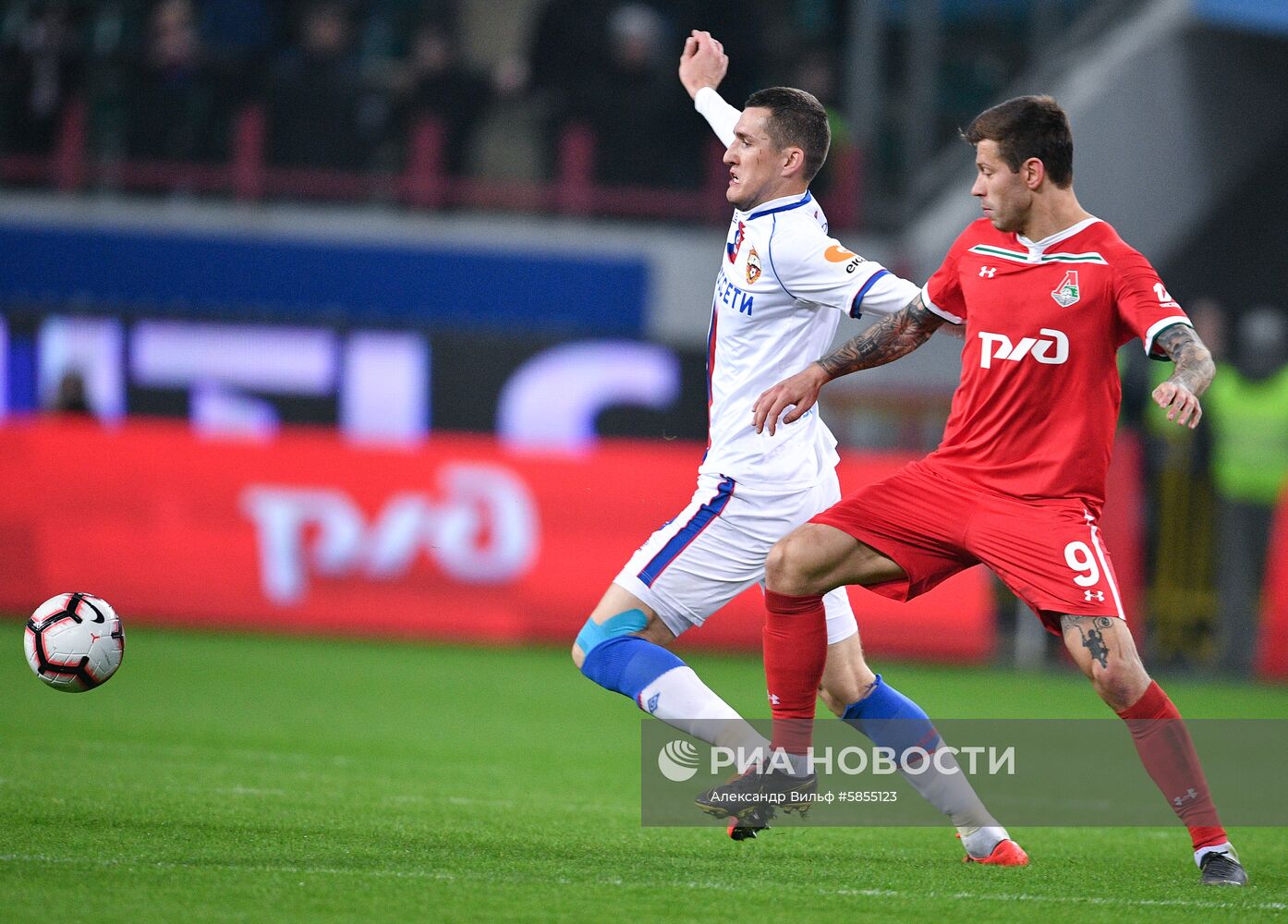 Футбол. РПЛ. Матч "Локомотив" - ЦСКА