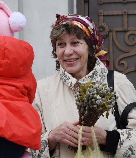 Вербное воскресенье 