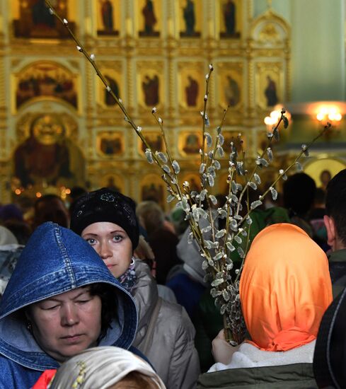 Вербное воскресенье 