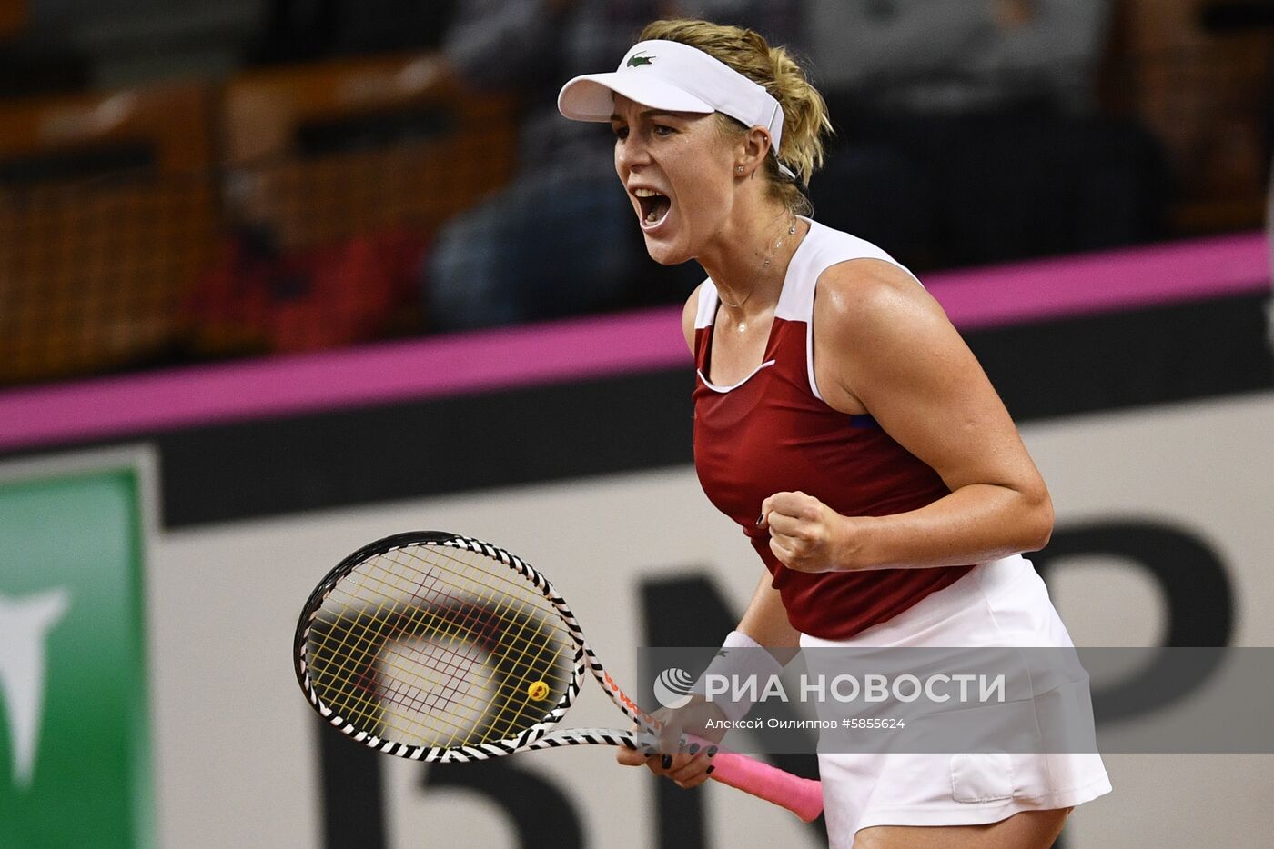 Теннис. Кубок Федерации. Матч Россия - Италия. Второй день