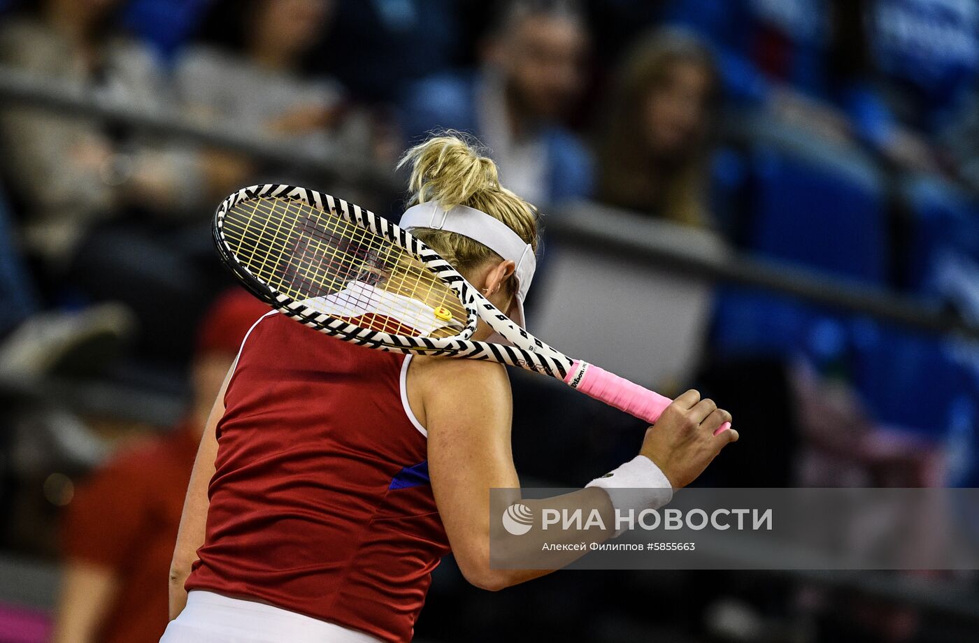 Теннис. Кубок Федерации. Матч Россия - Италия. Второй день