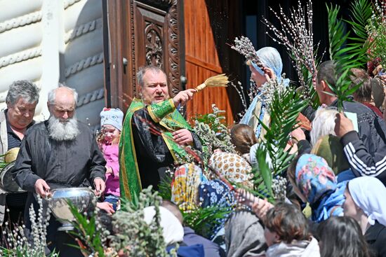 Вербное воскресенье 