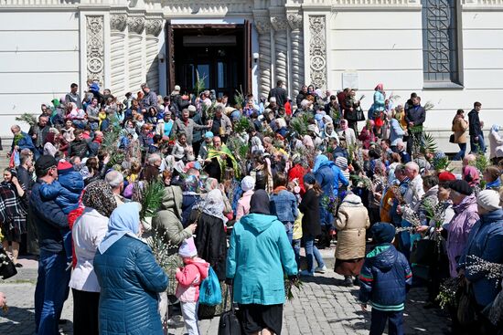 Вербное воскресенье 