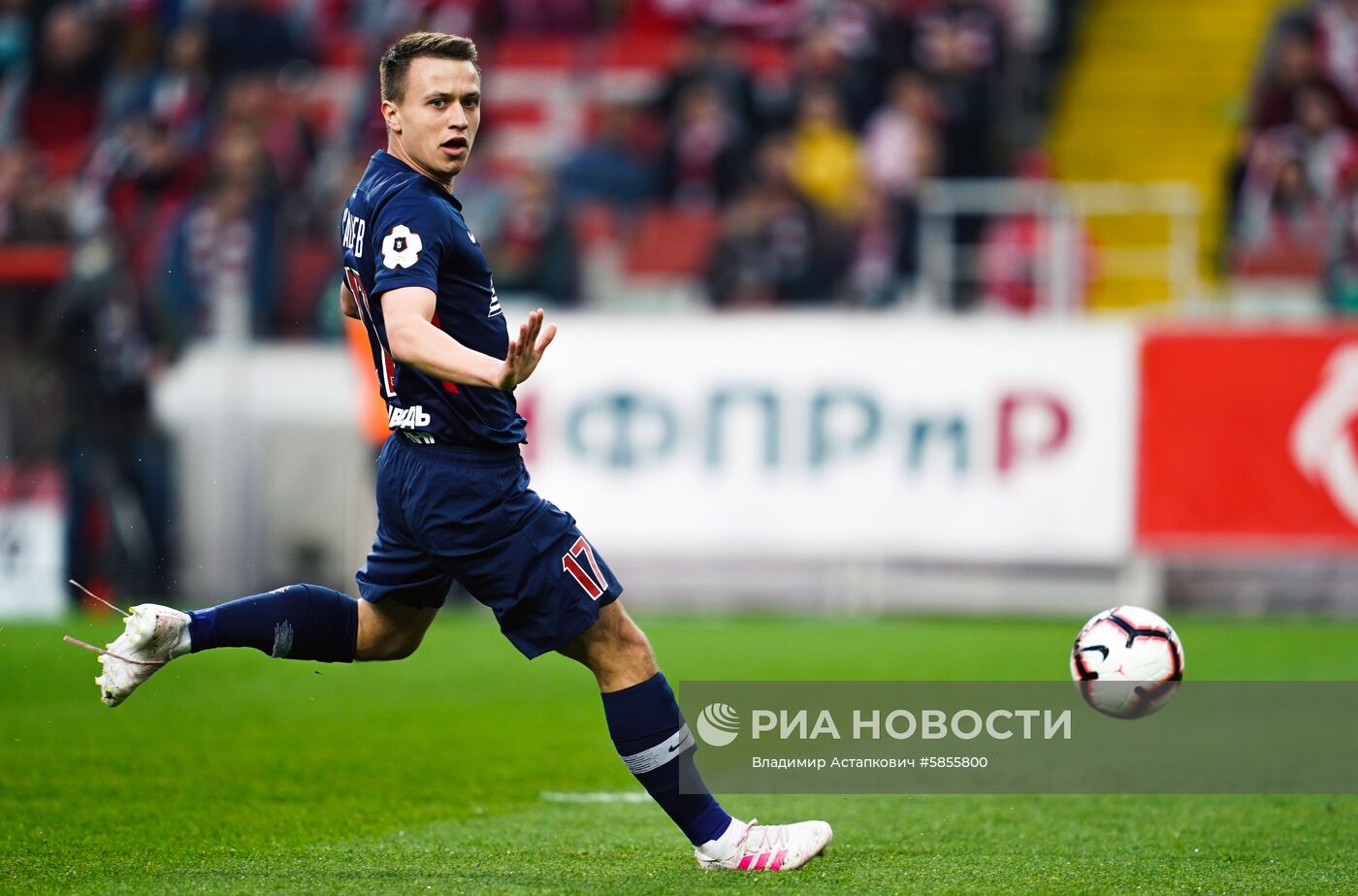 Футбол. РПЛ. Матч "Спартак" - "Енисей"