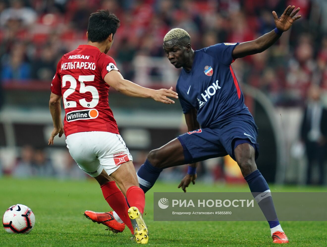 Футбол. РПЛ. Матч "Спартак" - "Енисей"