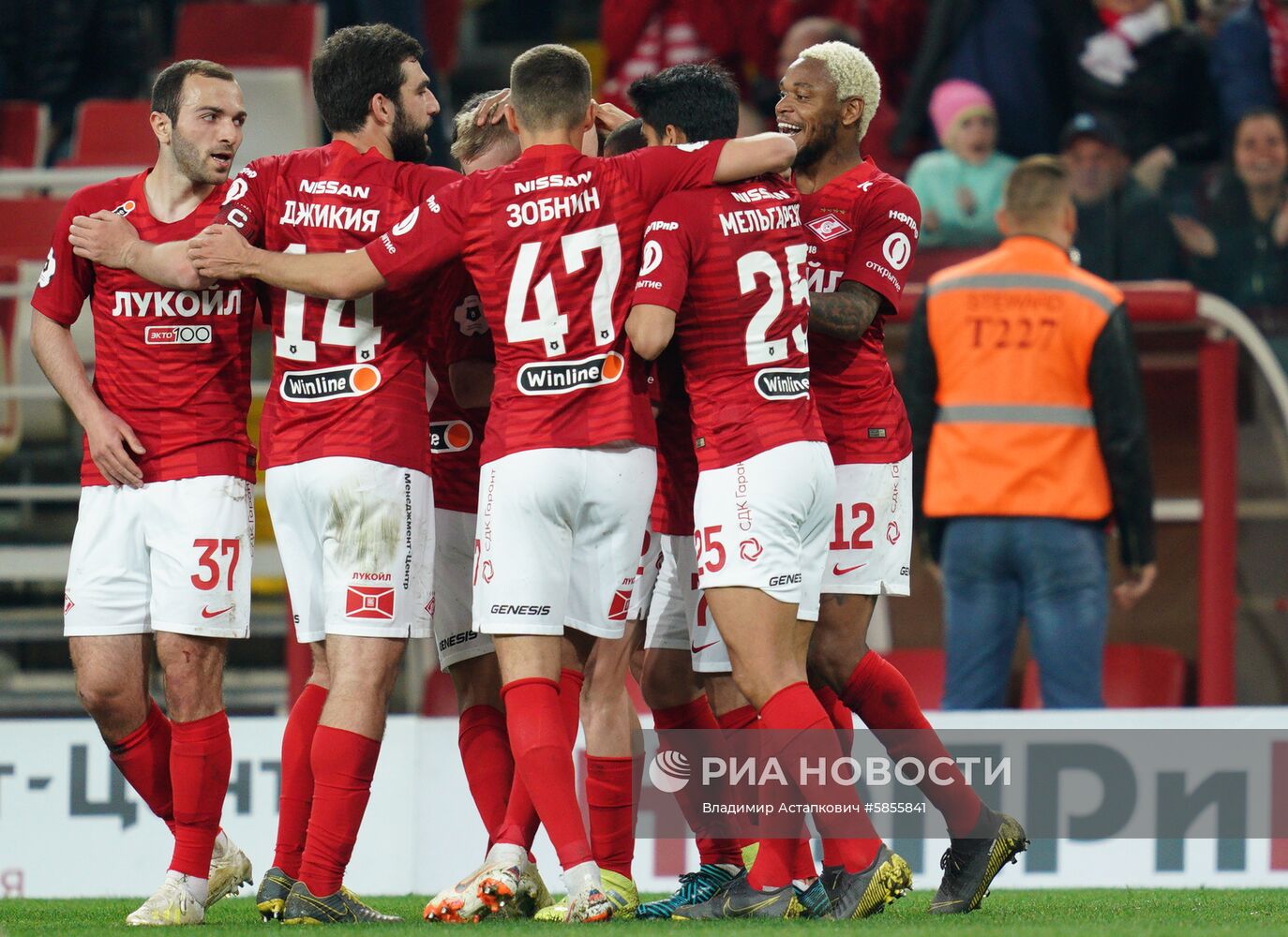 Футбол. РПЛ. Матч "Спартак" - "Енисей"