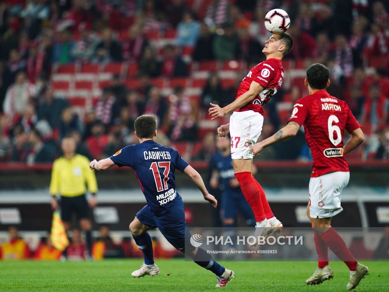 Футбол. РПЛ. Матч "Спартак" - "Енисей"