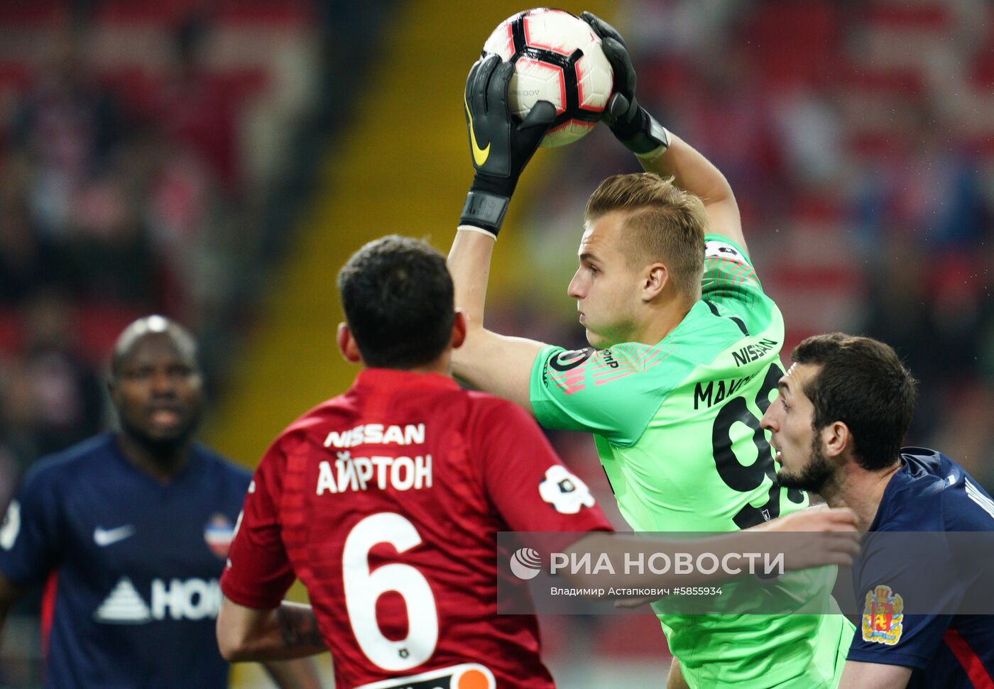 Футбол. РПЛ. Матч "Спартак" - "Енисей"