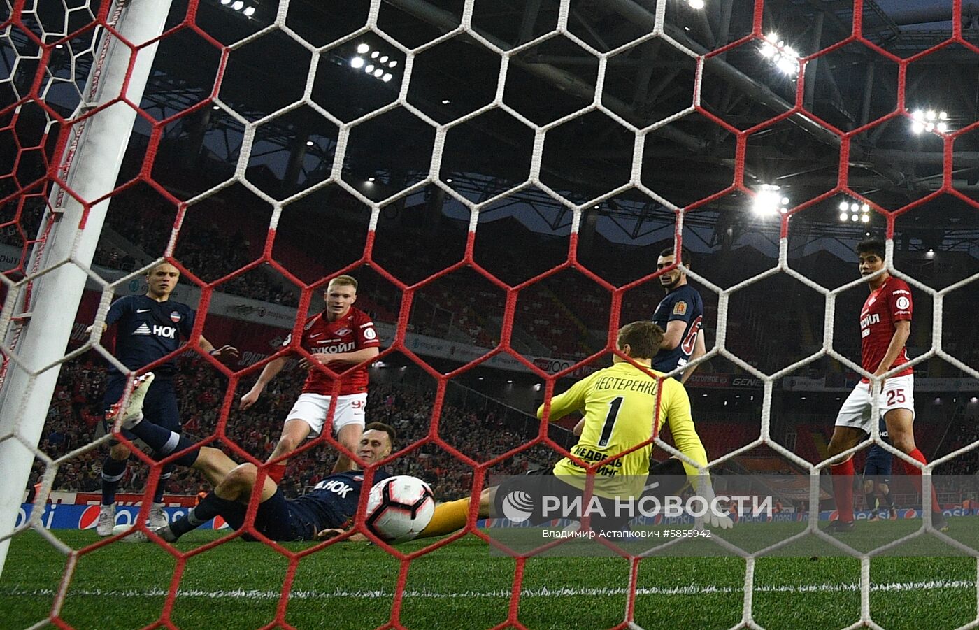 Футбол. РПЛ. Матч "Спартак" - "Енисей"