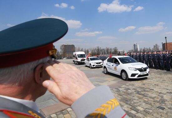 Автопробег Росгвардии "Вахта памяти. Сыны Великой Победы" 