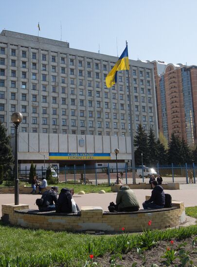 Брифинг главы ЦИК Украины по результатам выборов