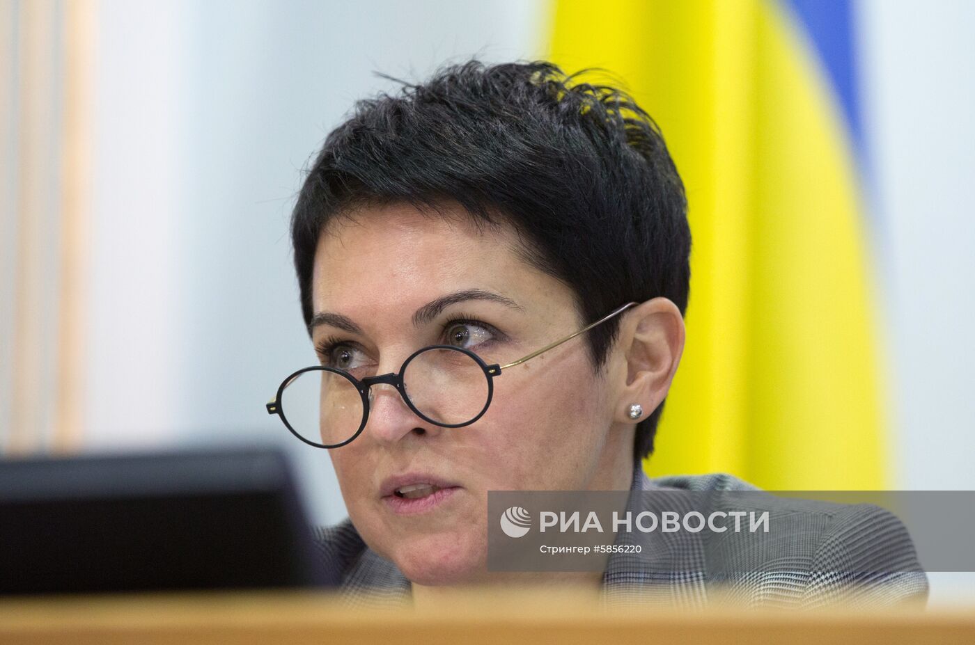 Брифинг главы ЦИК Украины по результатам выборов