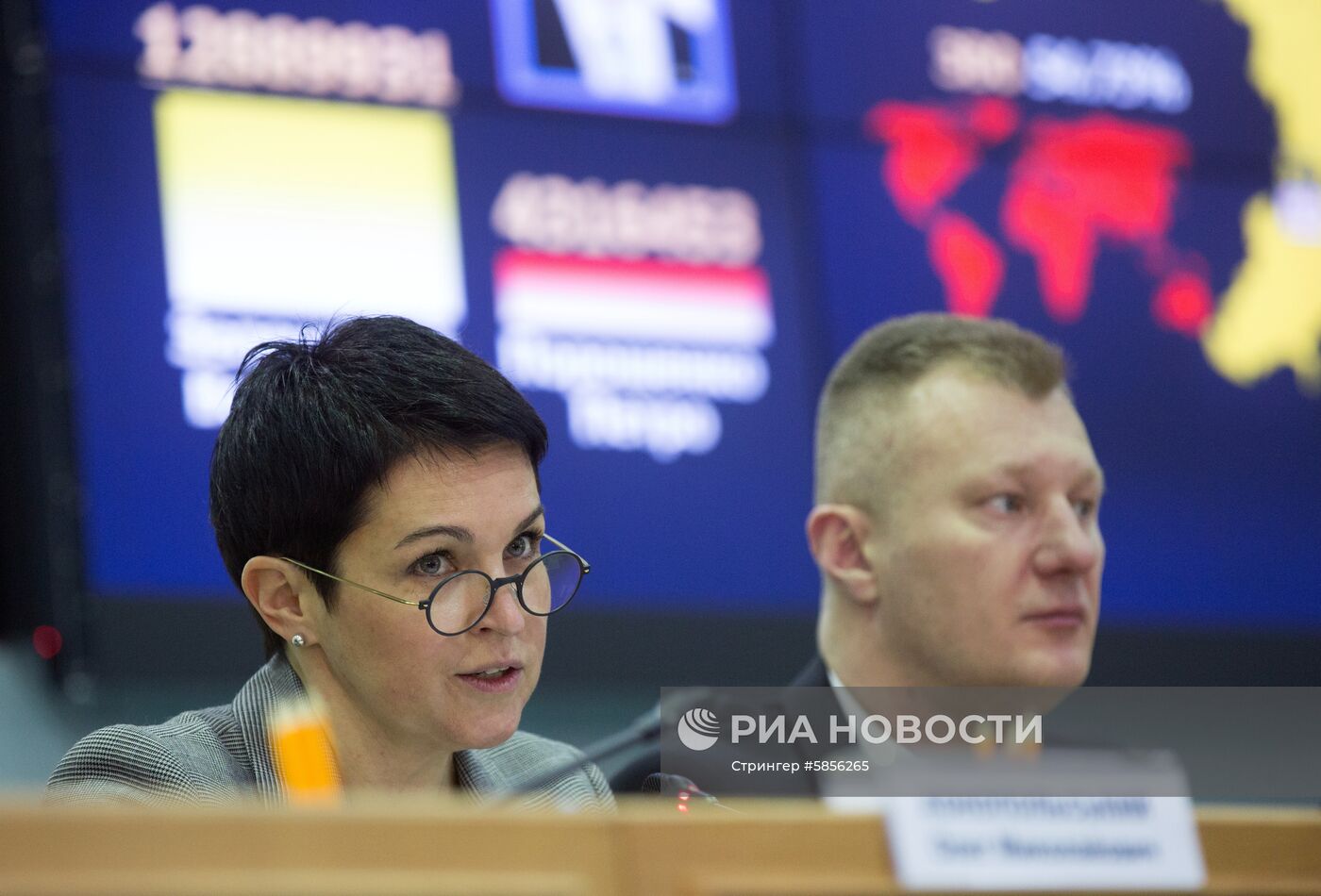 Брифинг главы ЦИК Украины по результатам выборов