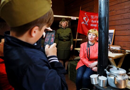 Прибытие "Поезда Победы" в Белгород