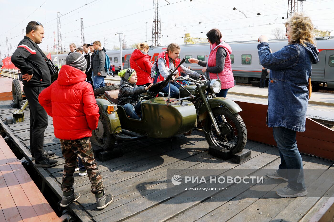 Прибытие "Поезда Победы" в Белгород