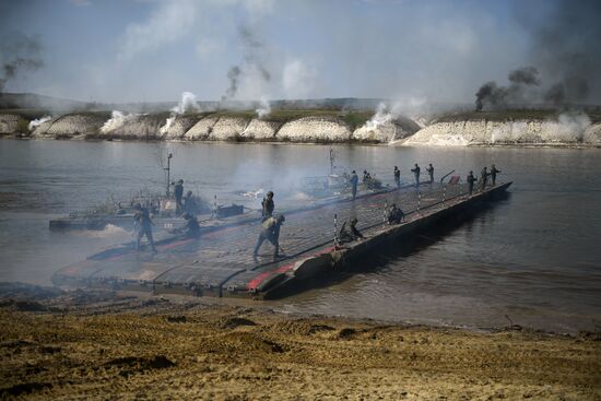 Боевая подготовка соединений и воинских частей Южного военного округа
