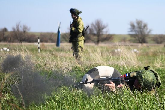 Боевая подготовка соединений и воинских частей Южного военного округа