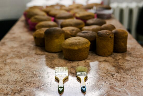 Подготовка к Пасхе в Введенском женском монастыре