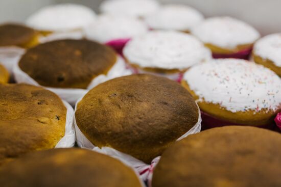 Подготовка к Пасхе в Введенском женском монастыре