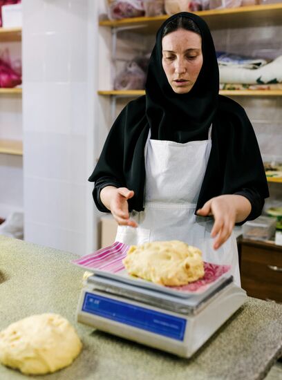 Подготовка к Пасхе в Введенском женском монастыре