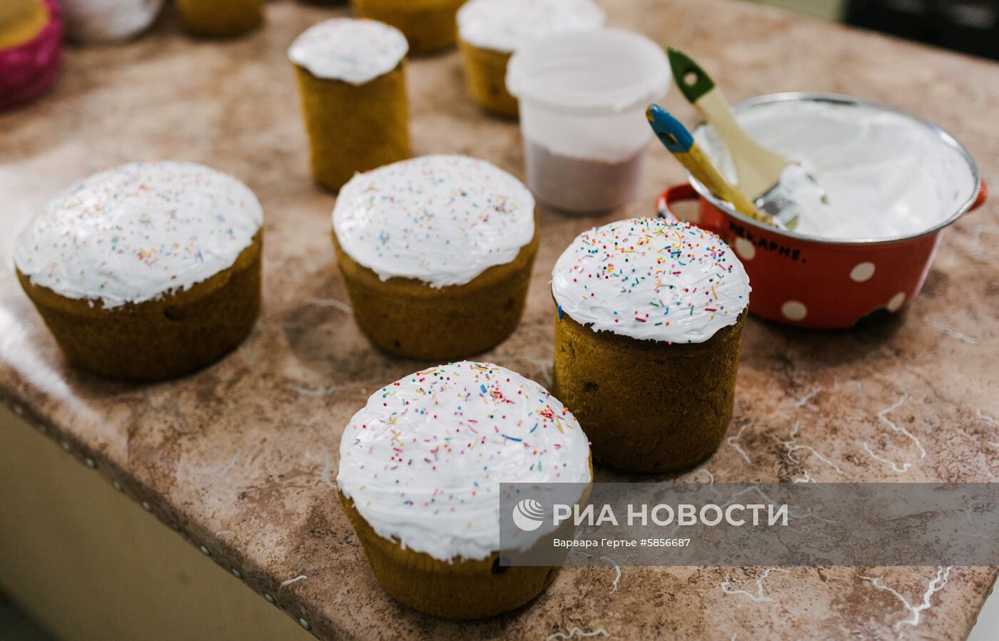 Подготовка к Пасхе в Введенском женском монастыре