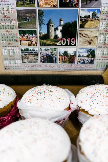 Подготовка к Пасхе в Введенском женском монастыре