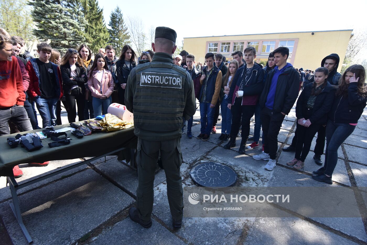 День открытых дверей в одной из частей Нацгвардии Украины