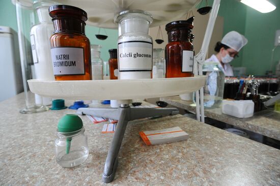 Изготовление лекарств в Тамбовской детской клинической больнице